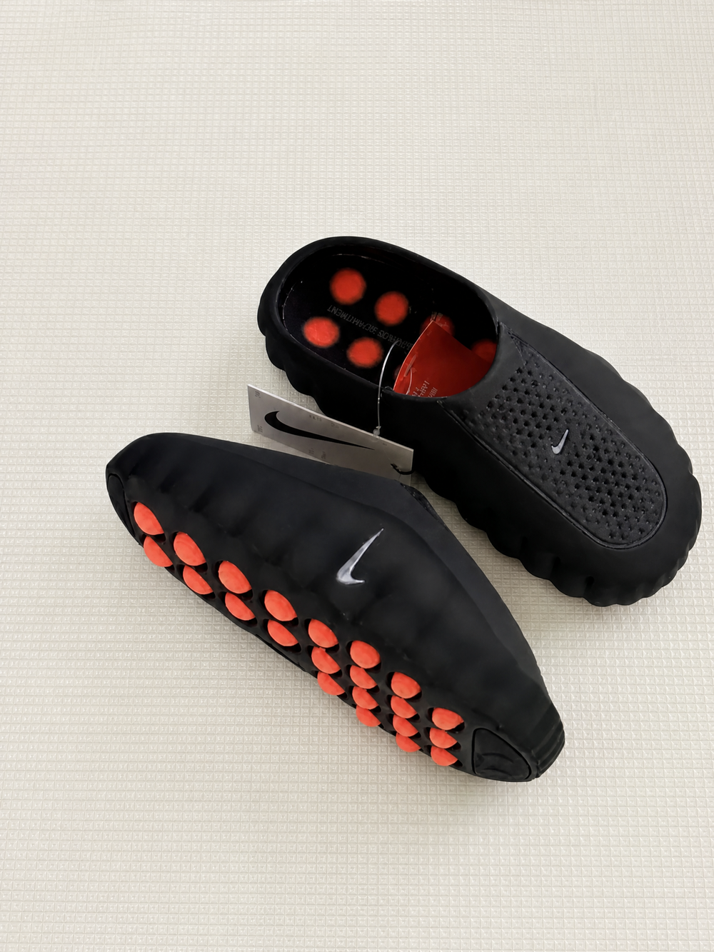 New - Nike Mind 001 Slide “Black Chrome”
